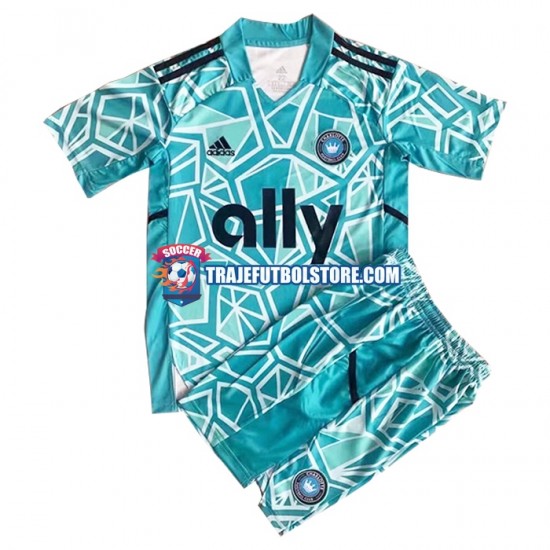 Camiseta 1ª Charlotte FC Portero Niño 2022-2023 Manga Corta