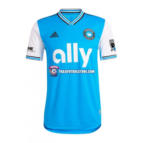 Camiseta 1ª Charlotte FC Hombre 2022 Manga Corta