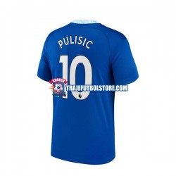 Camiseta 1ª Chelsea Christian Pulisic 10 Hombre 2022-2023 Manga Corta