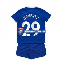Camiseta 1ª Chelsea Kai Havertz 29 Niño 2022-2023 Manga Corta