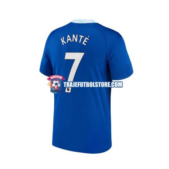 Camiseta 1ª Chelsea Kante 7 Hombre 2022-2023 Manga Corta