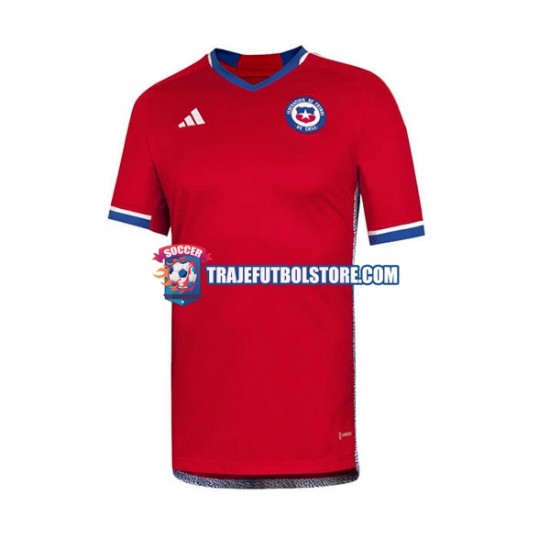 Camiseta 1ª Chile Hombre 2022 Manga Corta