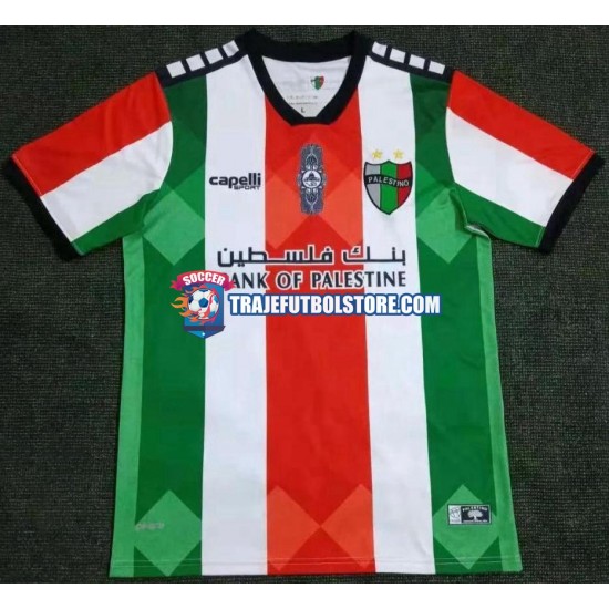 Camiseta 1ª Club Deportivo Palestino 2021 Hombre Manga Corta