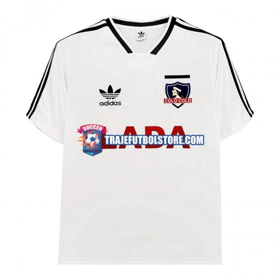 Camiseta 1ª Colo-Colo 1991 Retro Hombre Manga Corta