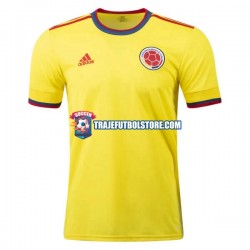 Camiseta 1ª Colombia 2020-2021 Hombre Manga Corta