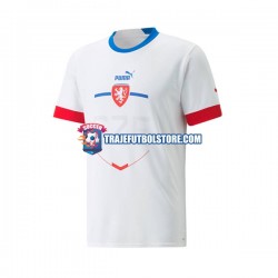 Camiseta 2ª República Checa Hombre 2022 Manga Corta