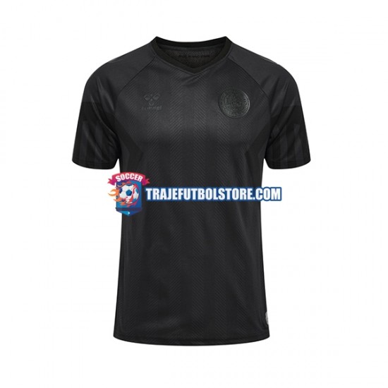 Camiseta 3ª Dinamarca Hombre Copa Mundial 2022 Manga Corta