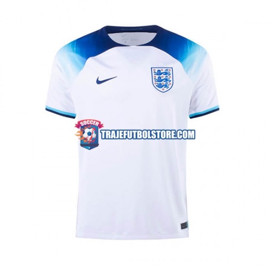 Camiseta 1ª Inglaterra Hombre Copa Mundial 2022 Manga Corta