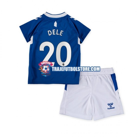 Camiseta 1ª Everton Dele Alli 20 Niño 2022-2023 Manga Corta
