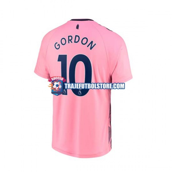 Camiseta 2ª Everton Gordon 10 Hombre 2022-2023 Manga Corta