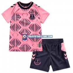 Camiseta 2ª Everton Niño 2022-2023 Manga Corta