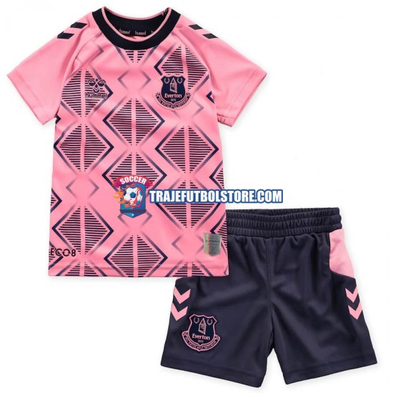 Camiseta 2ª Everton Niño 2022-2023 Manga Corta