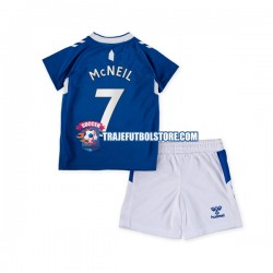 Camiseta 1ª Everton McNeil 7 Niño 2022-2023 Manga Corta