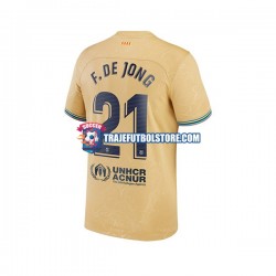 Camiseta 2ª FC Barcelona Frenkie de Jong 21 Hombre 2022-2023 Manga Corta
