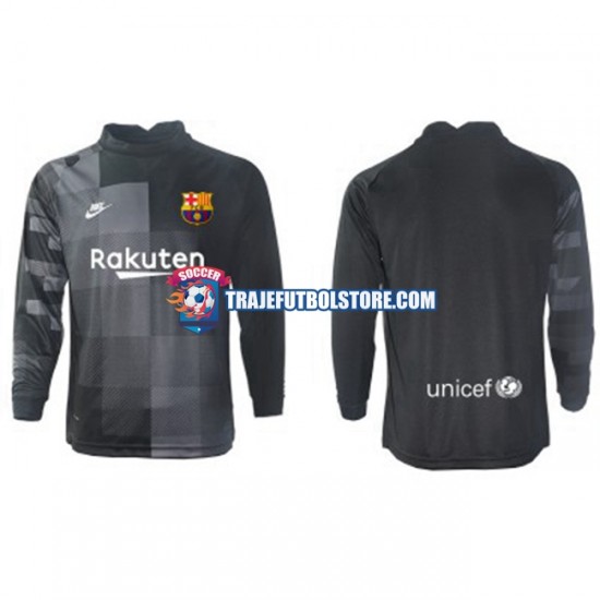 Camiseta 2ª FC Barcelona Portero Hombre 2021-2022 ML