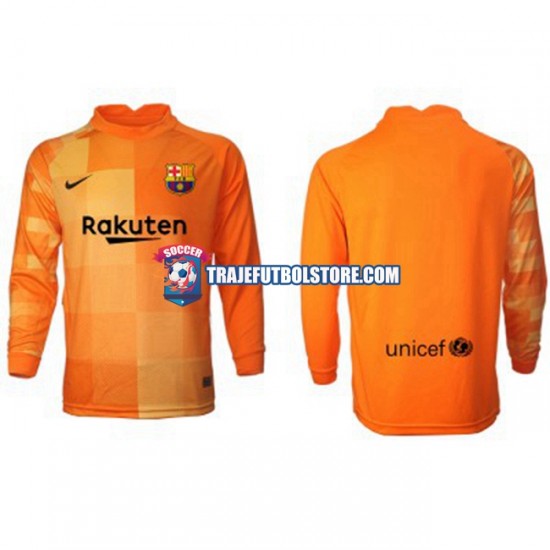 Camiseta 1ª FC Barcelona Portero Hombre 2021-2022 ML