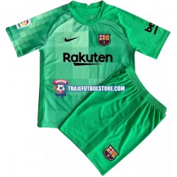 Camiseta 3ª FC Barcelona Portero Niño 2021-2022 Manga Corta