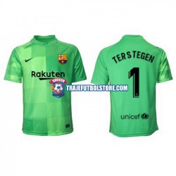 Camiseta 3ª FC Barcelona Ter Stegen 1 Portero Hombre 2021-2022 Manga Corta