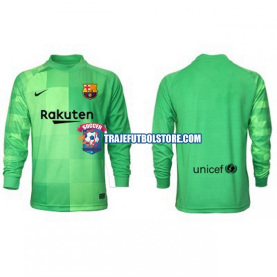 Camiseta 3ª FC Barcelona Portero Hombre 2021-2022 ML