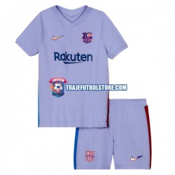 Camiseta 2ª FC Barcelona Niño 2021-2022 Manga Corta