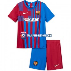 Camiseta 1ª FC Barcelona Niño 2021-2022 Manga Corta
