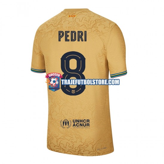 Camiseta 2ª FC Barcelona Pedri 8 Hombre 2022-2023 Manga Corta