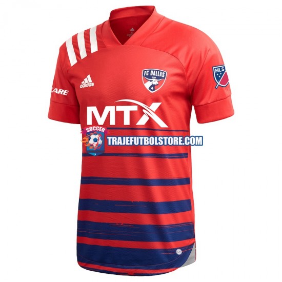 Camiseta 1ª FC Dallas 2021 Hombre Manga Corta