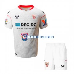 Camiseta 1ª Sevilla FC Niño 2022-2023 Manga Corta