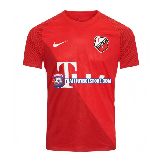Camiseta 1ª FC Utrecht Hombre 2021-2022 Manga Corta