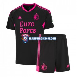 Camiseta 3ª Feyenoord Rotterdam Niño 2022-2023 Manga Corta