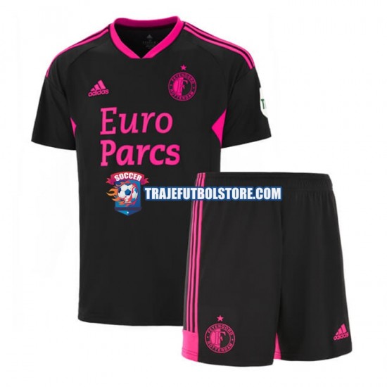 Camiseta 3ª Feyenoord Rotterdam Niño 2022-2023 Manga Corta