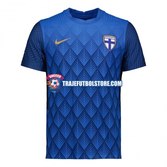 Camiseta 2ª Finlandia Hombre 2022 Manga Corta