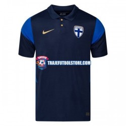 Camiseta 2ª Finlandia Euro 2020 Hombre Manga Corta