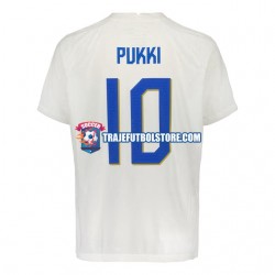 Camiseta 1ª Finlandia PUKKI 10 Hombre 2022 Manga Corta