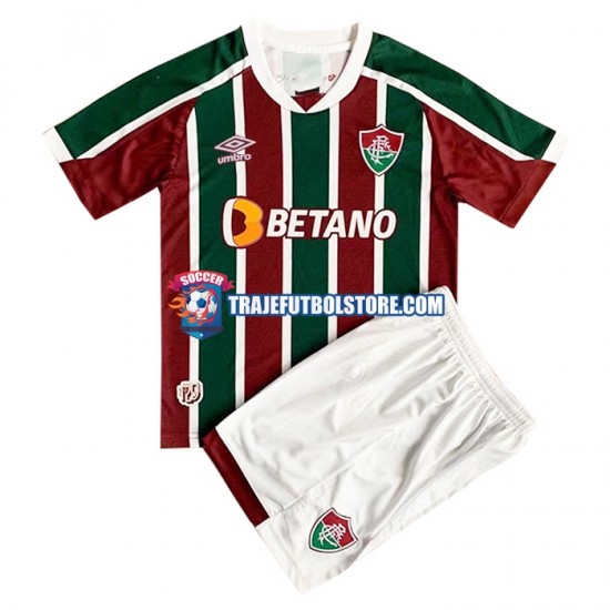 Camiseta 1ª Fluminense Niño 2022-2023 Manga Corta