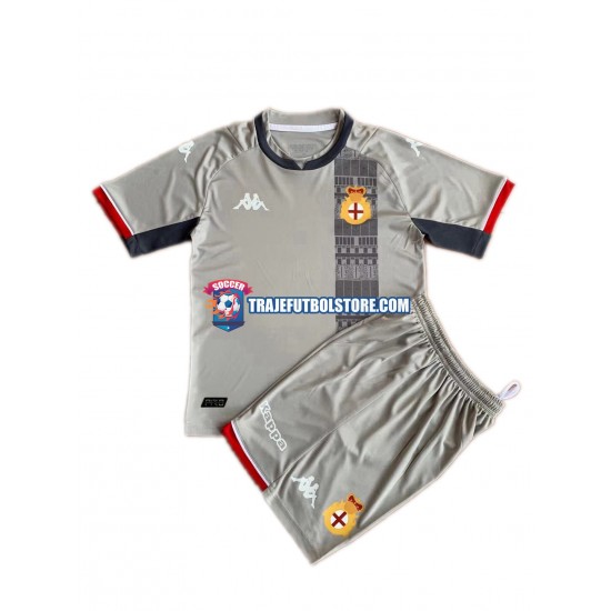 Camiseta 3ª Genoa Niño 2021-2022 Manga Corta