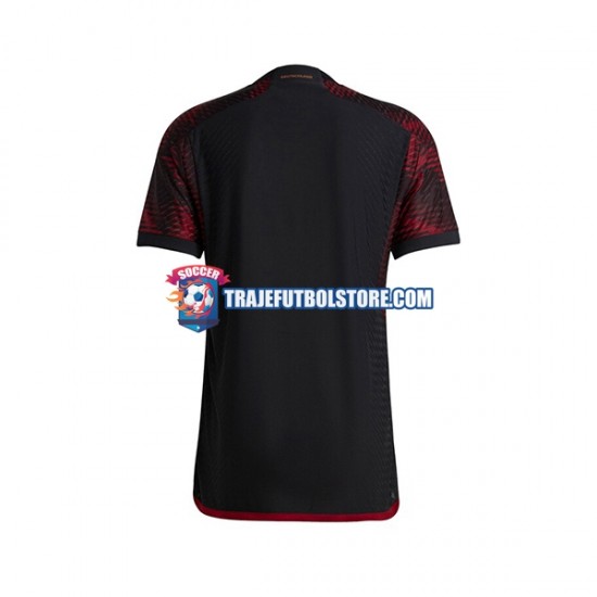 Camiseta 2ª Alemania Hombre Copa Mundial 2022 Manga Corta