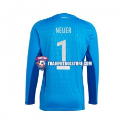 Camiseta 1ª Alemania Manuel Neuer 1 Portero Hombre Copa Mundial 2022 Manga Corta