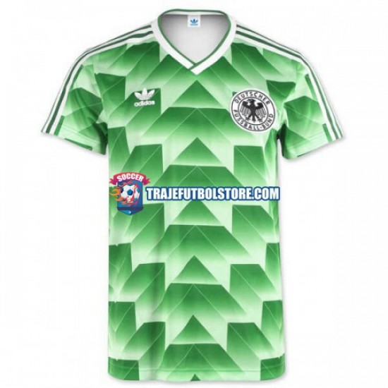 Camiseta 2ª Alemania 1990 Retro Hombre Manga Corta
