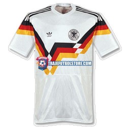 Camiseta 1ª Alemania 1990 Retro Hombre Manga Corta
