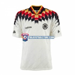 Camiseta 1ª Alemania Retro Hombre 1994 Manga Corta