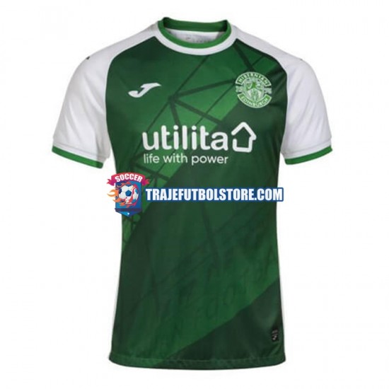 Camiseta 1ª Hibernian Hombre 2022-2023 Manga Corta