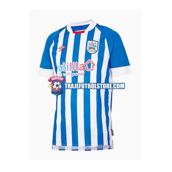 Camiseta 1ª Huddersfield Hombre 2022-2023 Manga Corta