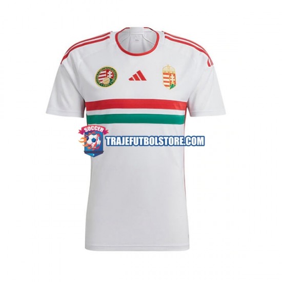 Camiseta 2ª Hungría Hombre 2022 Manga Corta