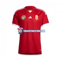 Camiseta 1ª Hungría Hombre 2022 Manga Corta