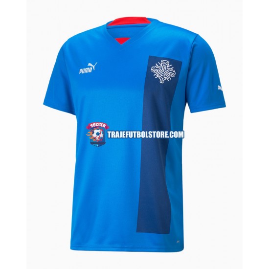 Camiseta 1ª Islandia Hombre 2022 Manga Corta
