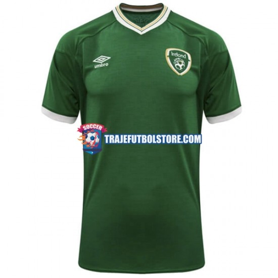 Camiseta 1ª Irlanda 2021 Hombre Manga Corta
