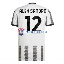 Camiseta 1ª Juventus Alex Sandro 12 Hombre 2022-2023 Manga Corta