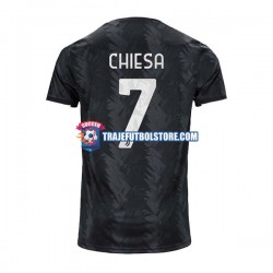 Camiseta 2ª Juventus Chiesa 7 Hombre 2022-2023 Manga Corta