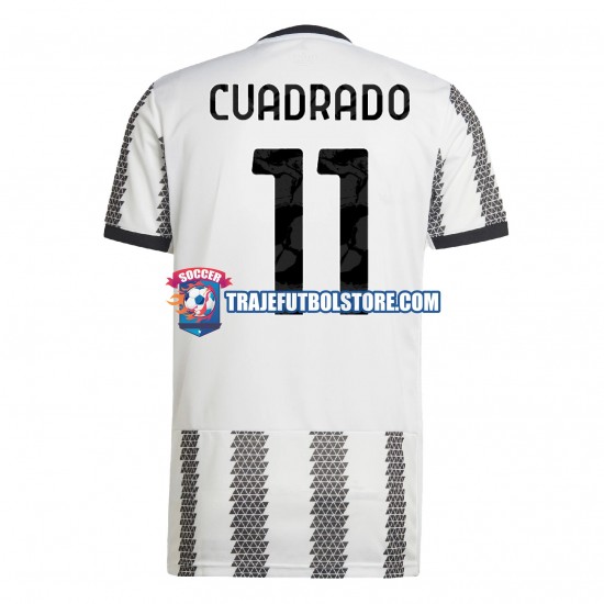Camiseta 1ª Juventus Cuadrado 11 Hombre 2022-2023 Manga Corta